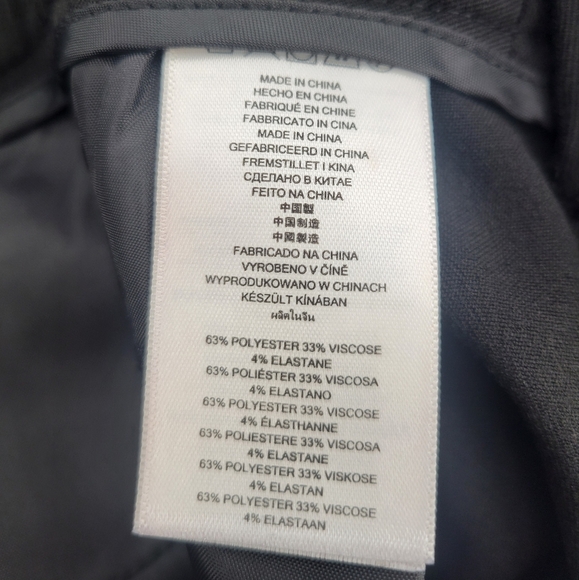 Michael Kors black trouser pants Size 6 New Straight Legs - Picture 4 of 4